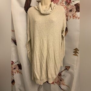 Wilfred Cream Cowl Neck Sweater Soft Knit Relaxed Fit​​